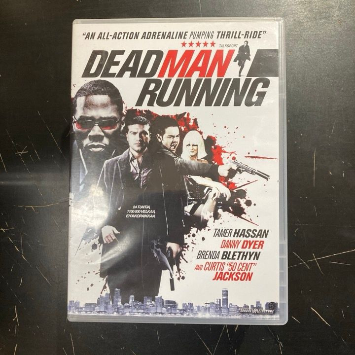 Dead Man Running DVD (VG+/VG+) -toiminta-